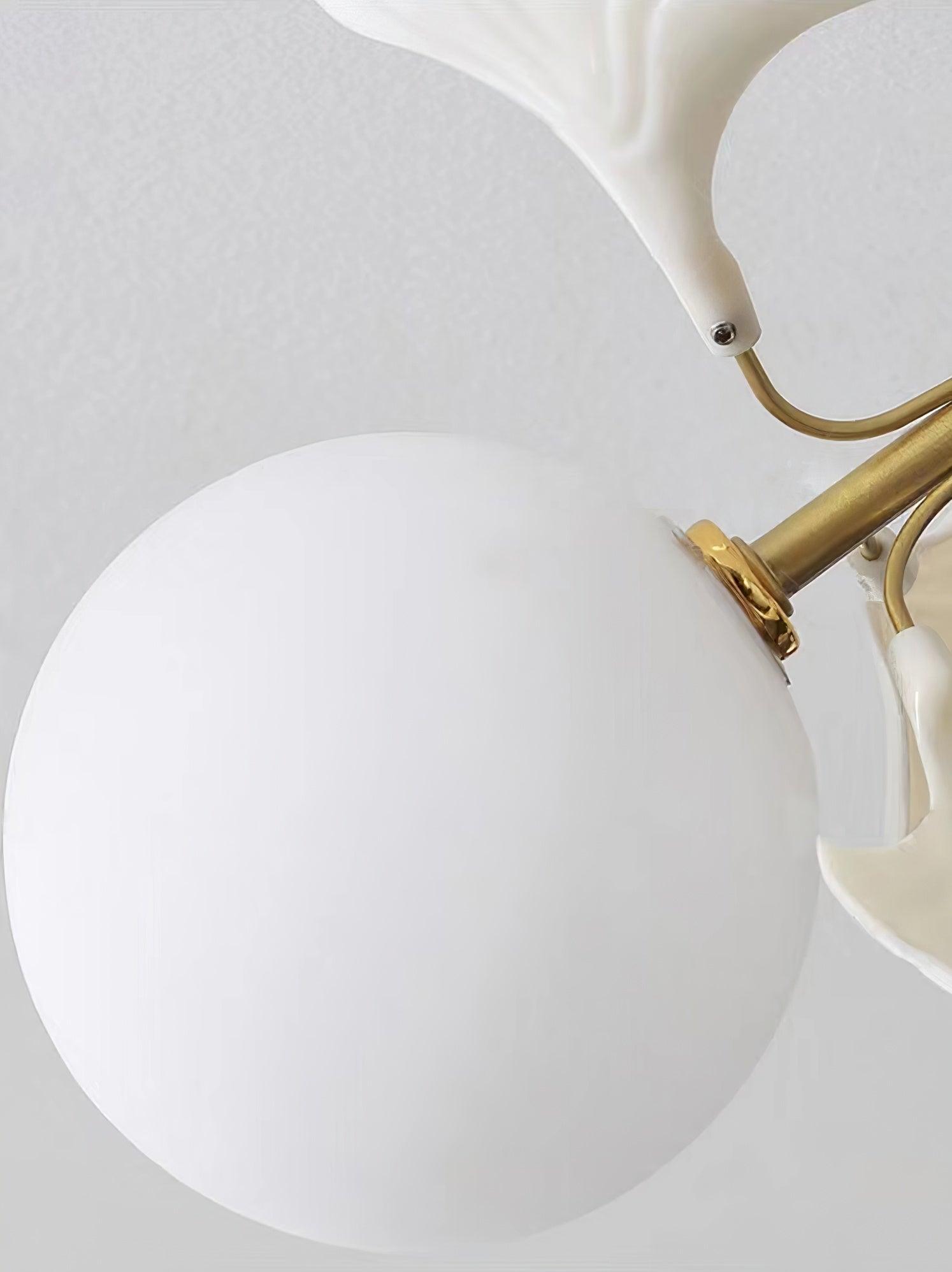 Ginkgo Glass Ceiling Lamp - Lamp Outdoor