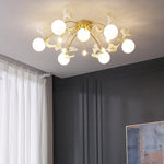 Ginkgo Glass Ceiling Lamp - Lamp Outdoor