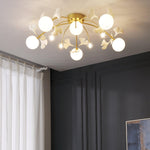 Ginkgo Glass Ceiling Lamp - Lamp Outdoor