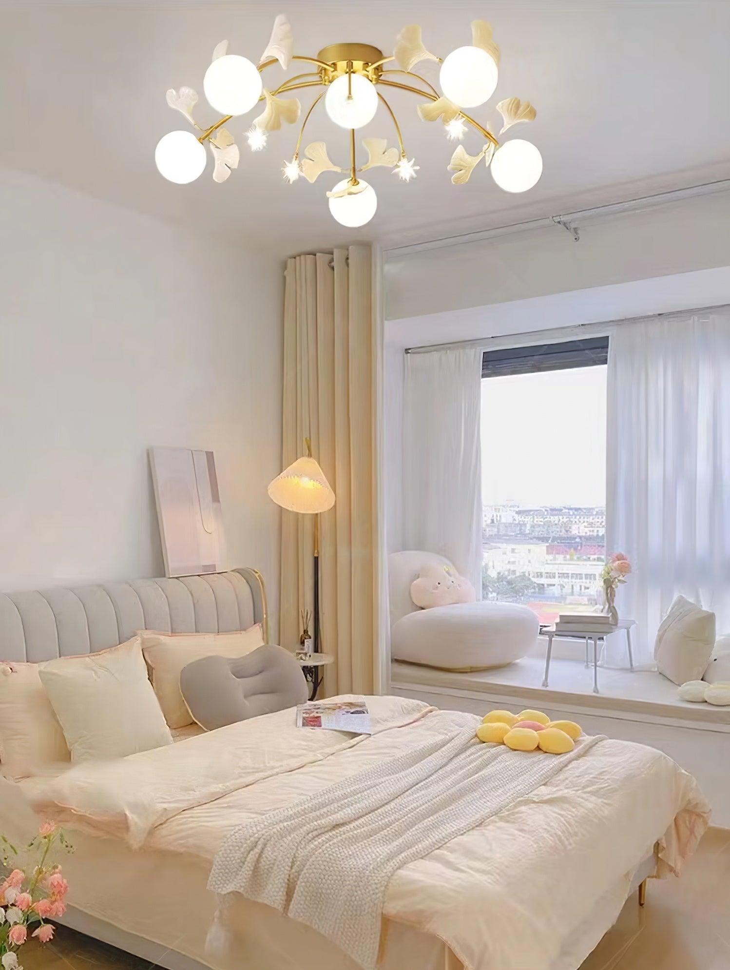 Ginkgo Glass Ceiling Lamp - Lamp Outdoor