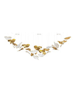 Ucareth Metal Leaf Pendant Light - Lamp Outdoor