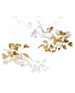 Ucareth Metal Leaf Pendant Light - Lamp Outdoor