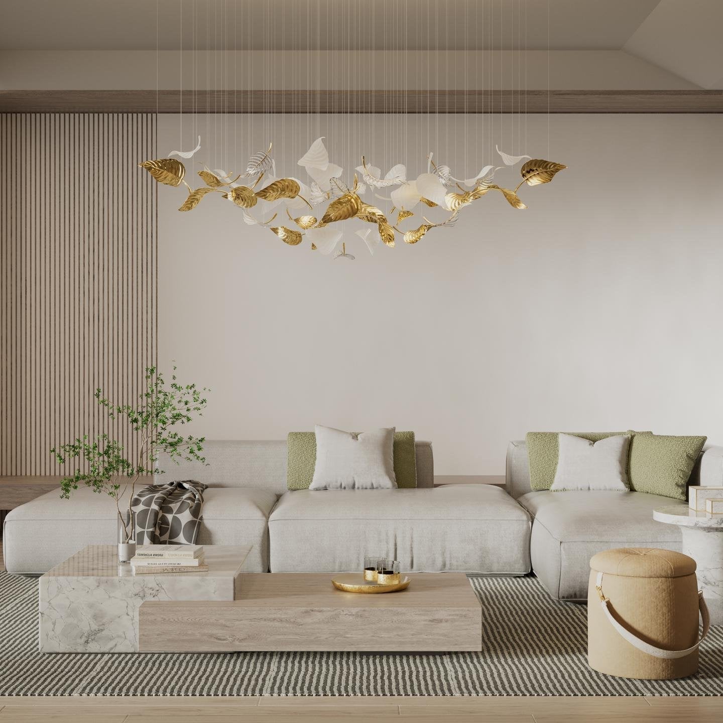 Ornorel Luxurious Glass Pendant Light - Lamp Outdoor