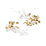 Ucareth Metal Leaf Pendant Light - Lamp Outdoor