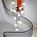 Astralyn Brass Globe Chandelier - Lamp Outdoor