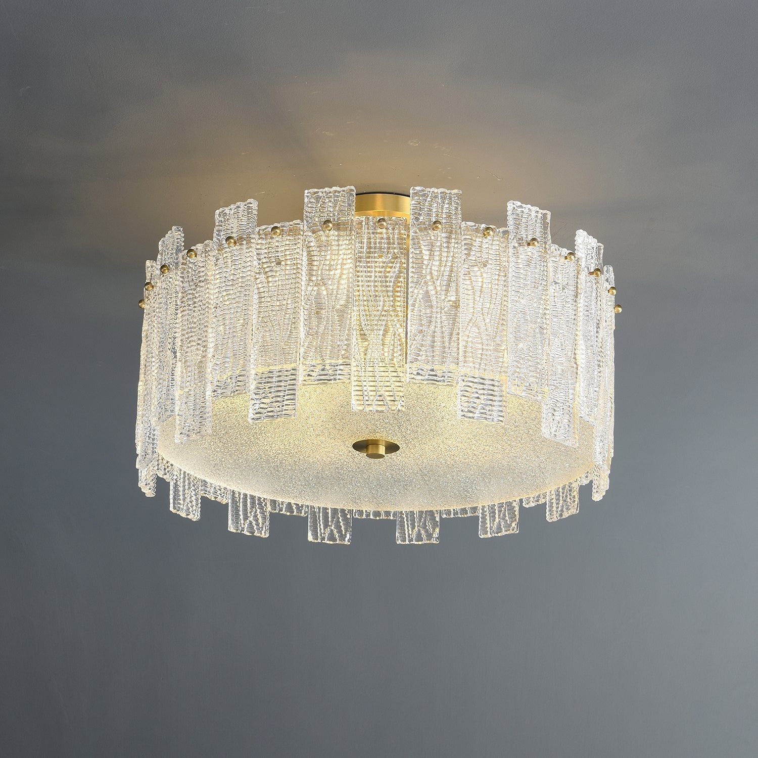 Glacier Cascade Ceiling Light - Lamp Outdoor