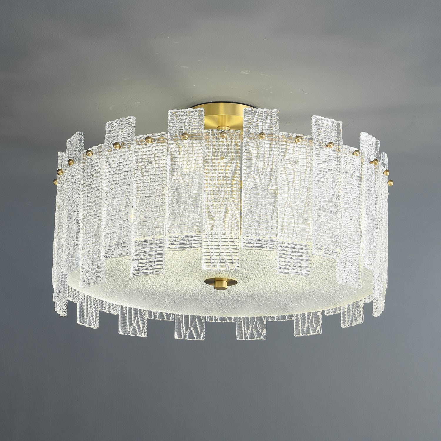 Glacier Cascade Ceiling Light - Lamp Outdoor