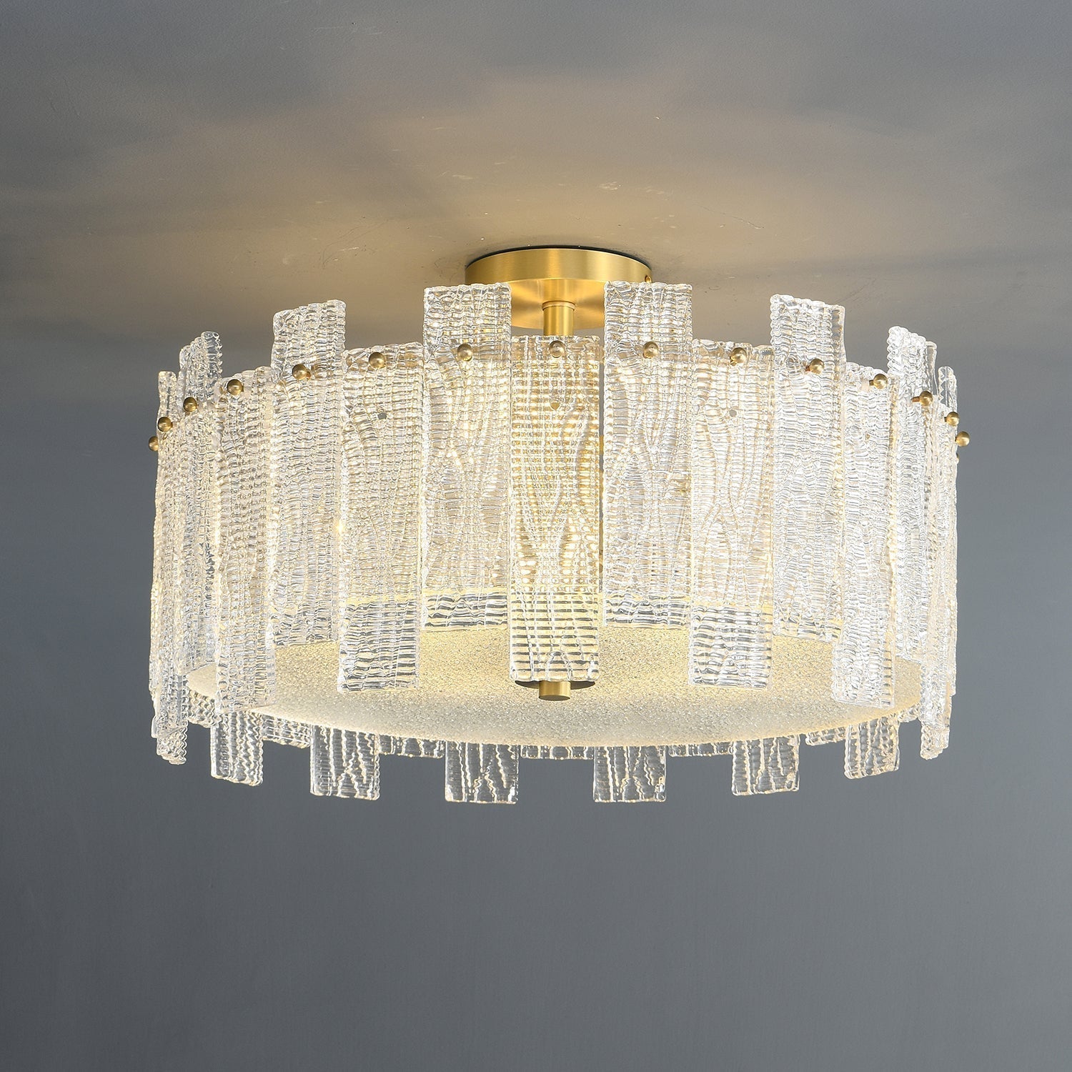 Glacier Cascade Ceiling Light - Lamp Outdoor