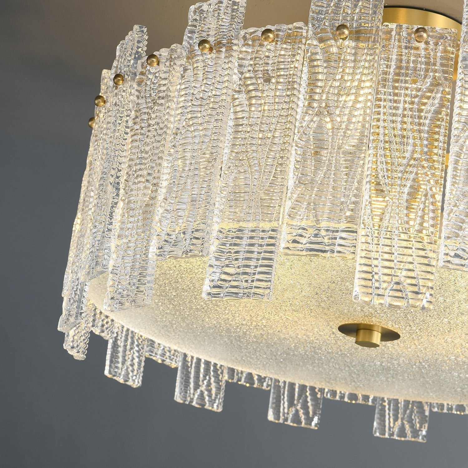Glacier Cascade Ceiling Light - Lamp Outdoor