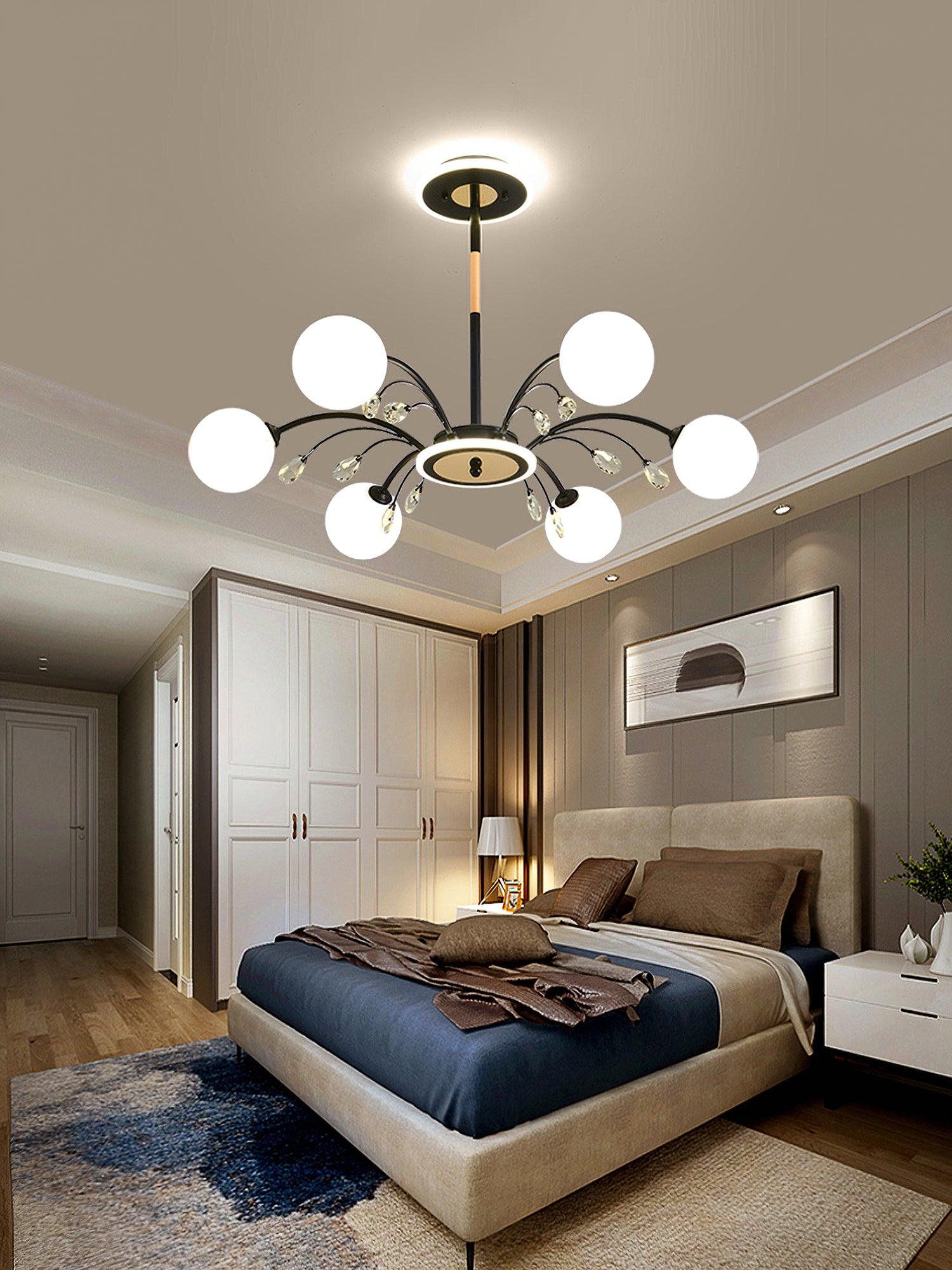 Glamorous Glass Raindrop Chandeliers - Lamp Outdoor