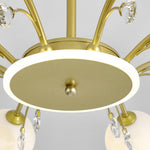 Glamorous Glass Raindrop Chandeliers - Lamp Outdoor