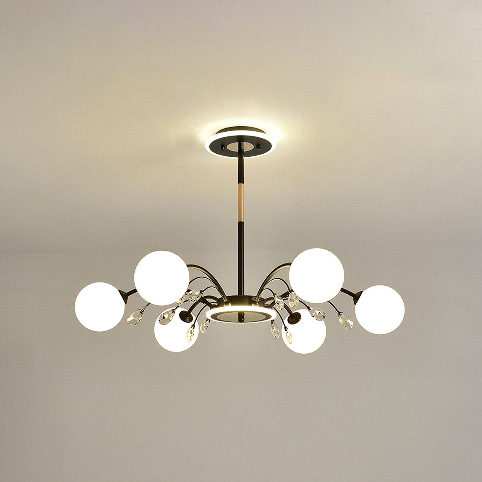 Glamorous Glass Raindrop Chandeliers - Lamp Outdoor