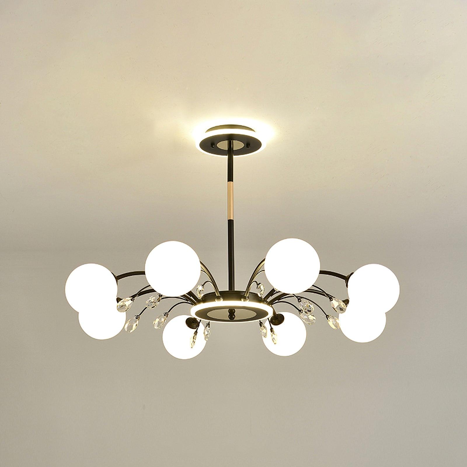 Glamorous Glass Raindrop Chandeliers - Lamp Outdoor