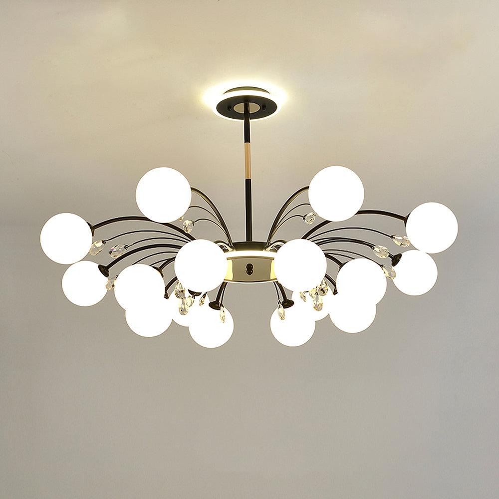 Glamorous Glass Raindrop Chandeliers - Lamp Outdoor