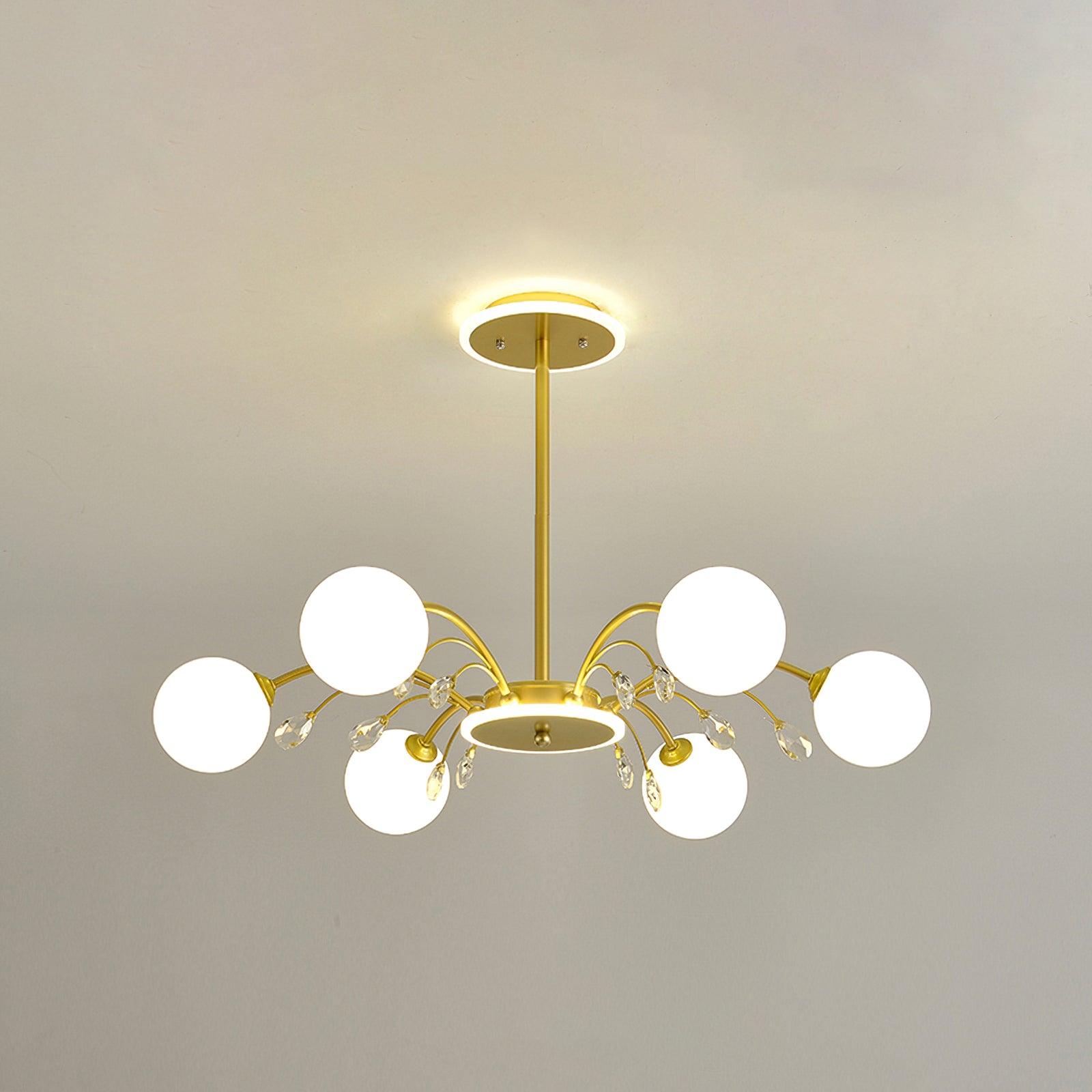 Glamorous Glass Raindrop Chandeliers - Lamp Outdoor