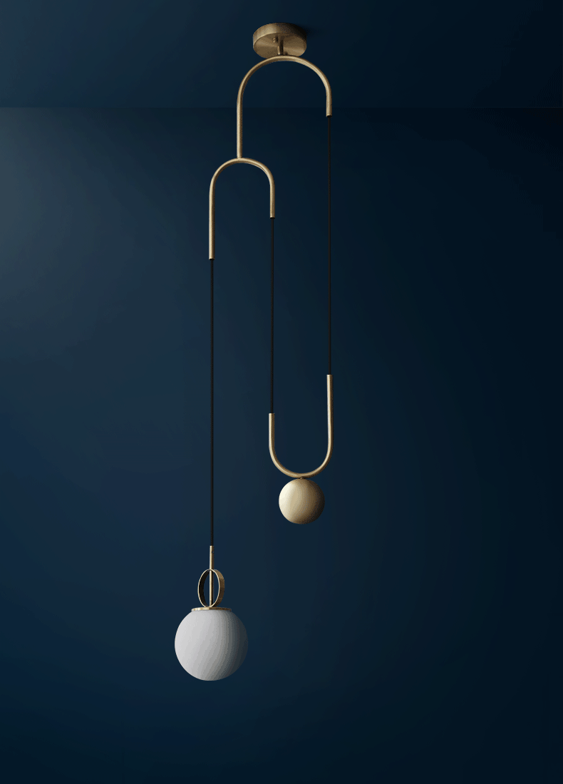 Glass Ball Pendant Lamp - Lamp Outdoor