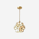 Glass Petal Pendant Light - Lamp Outdoor