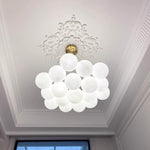 Glass Cluster Chandelier - Lamp Outdoor