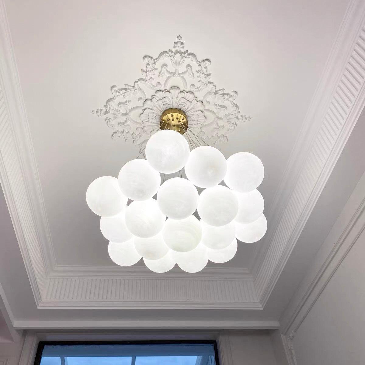 Glass Cluster Chandelier - Lamp Outdoor