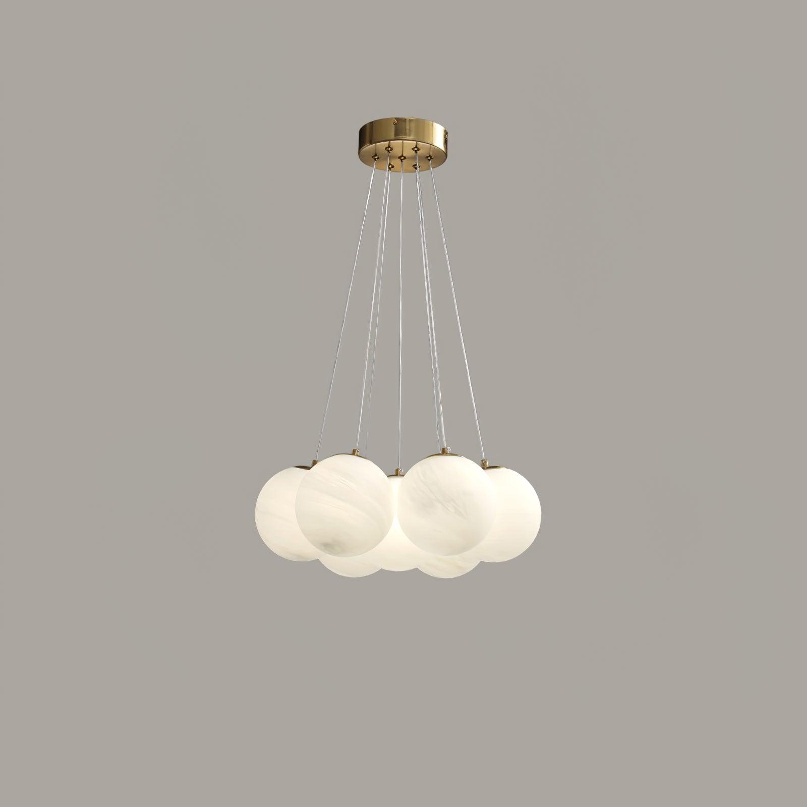 Glass Cluster Chandelier - Lamp Outdoor