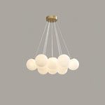 Glass Cluster Chandelier - Lamp Outdoor