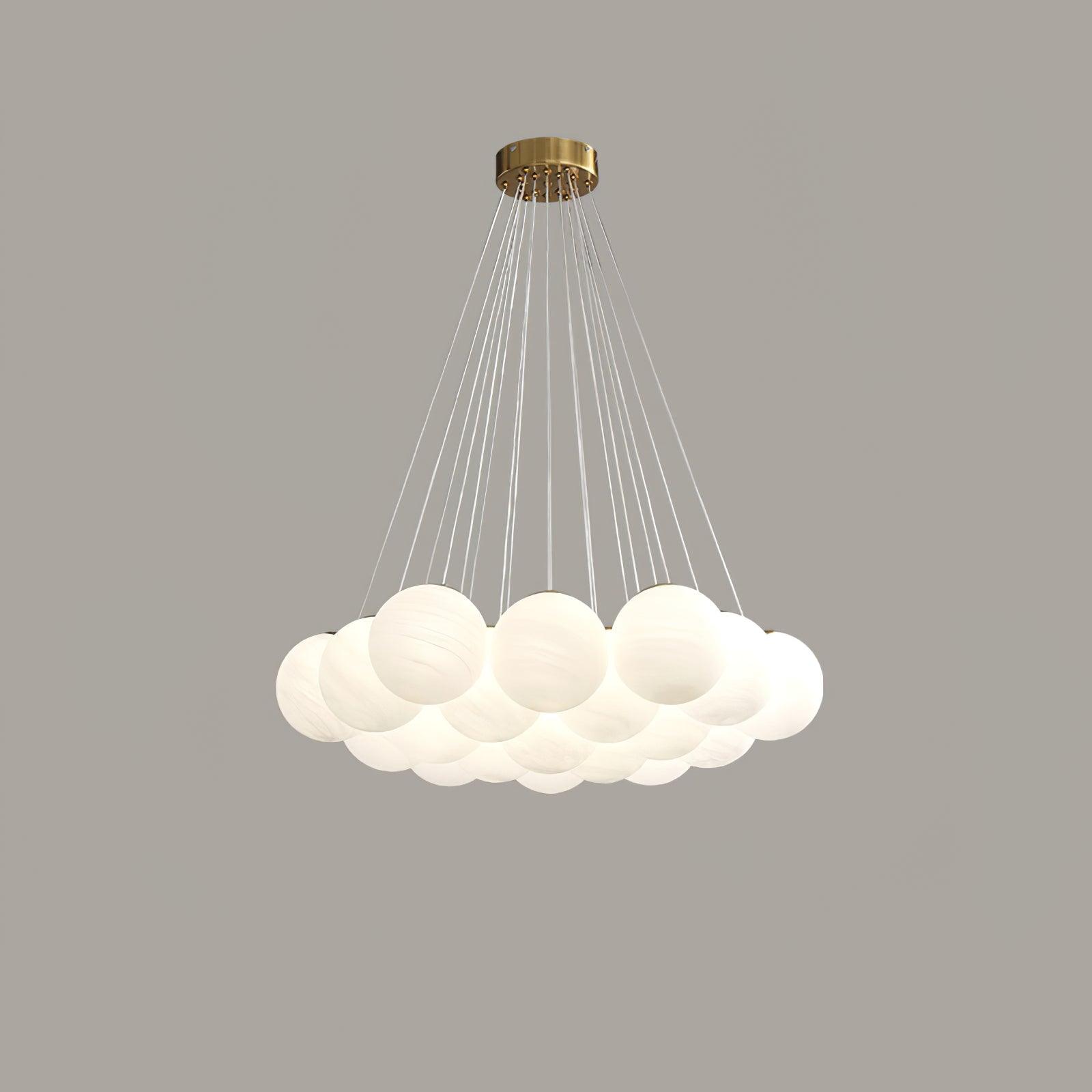 Glass Cluster Chandelier - Lamp Outdoor