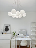 Glass Cluster Chandelier - Lamp Outdoor