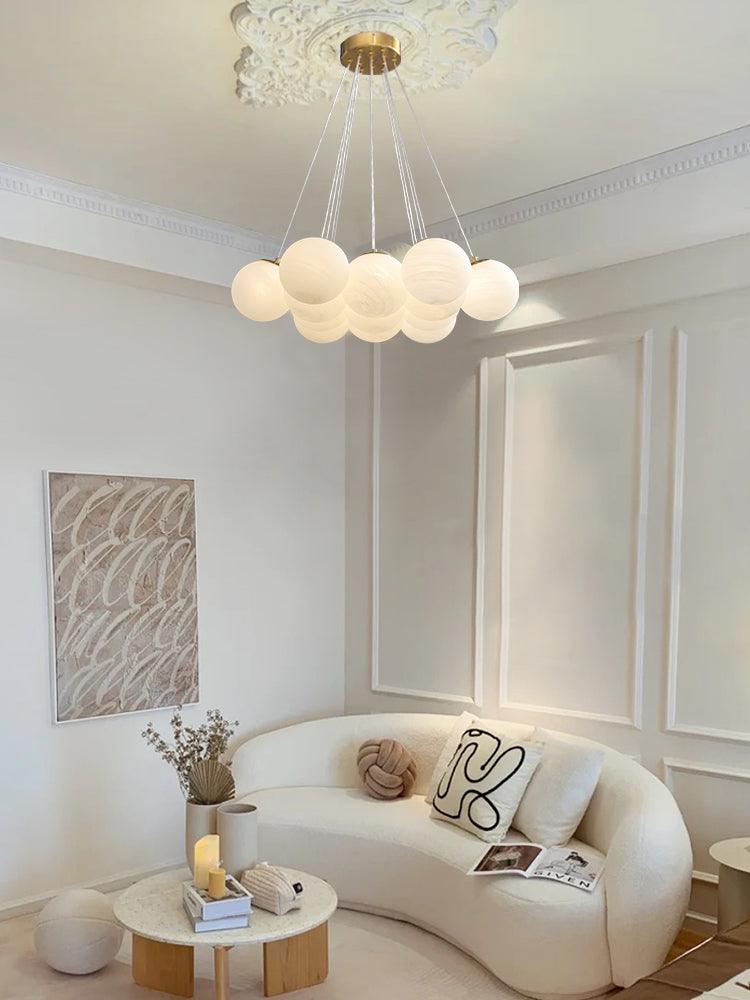 Glass Cluster Chandelier - Lamp Outdoor