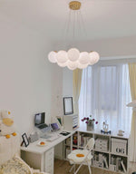 Glass Cluster Chandelier - Lamp Outdoor