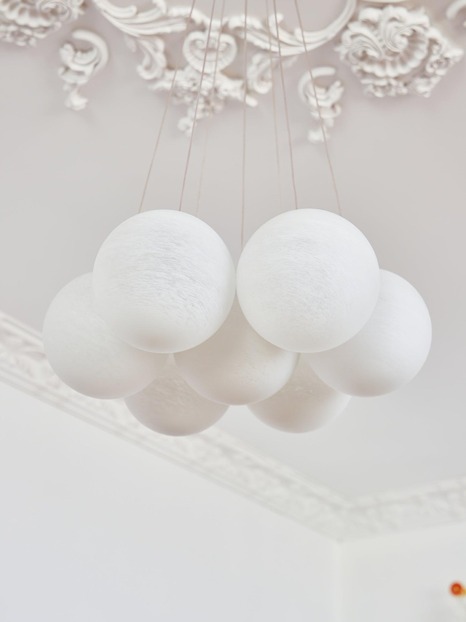 Glass Cluster Chandelier - Lamp Outdoor