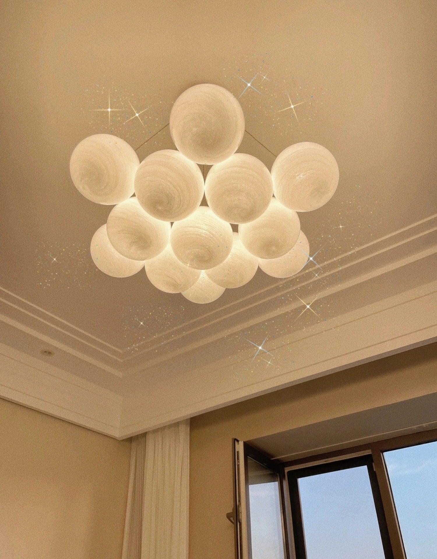 Glass Cluster Chandelier - Lamp Outdoor
