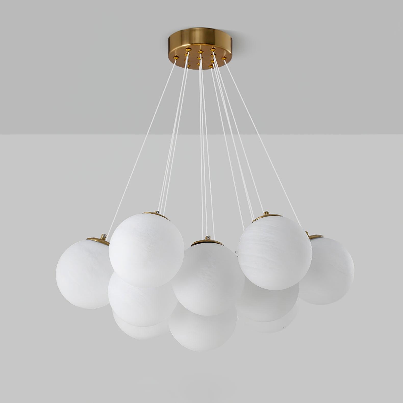 Glass Cluster Chandelier - Lamp Outdoor
