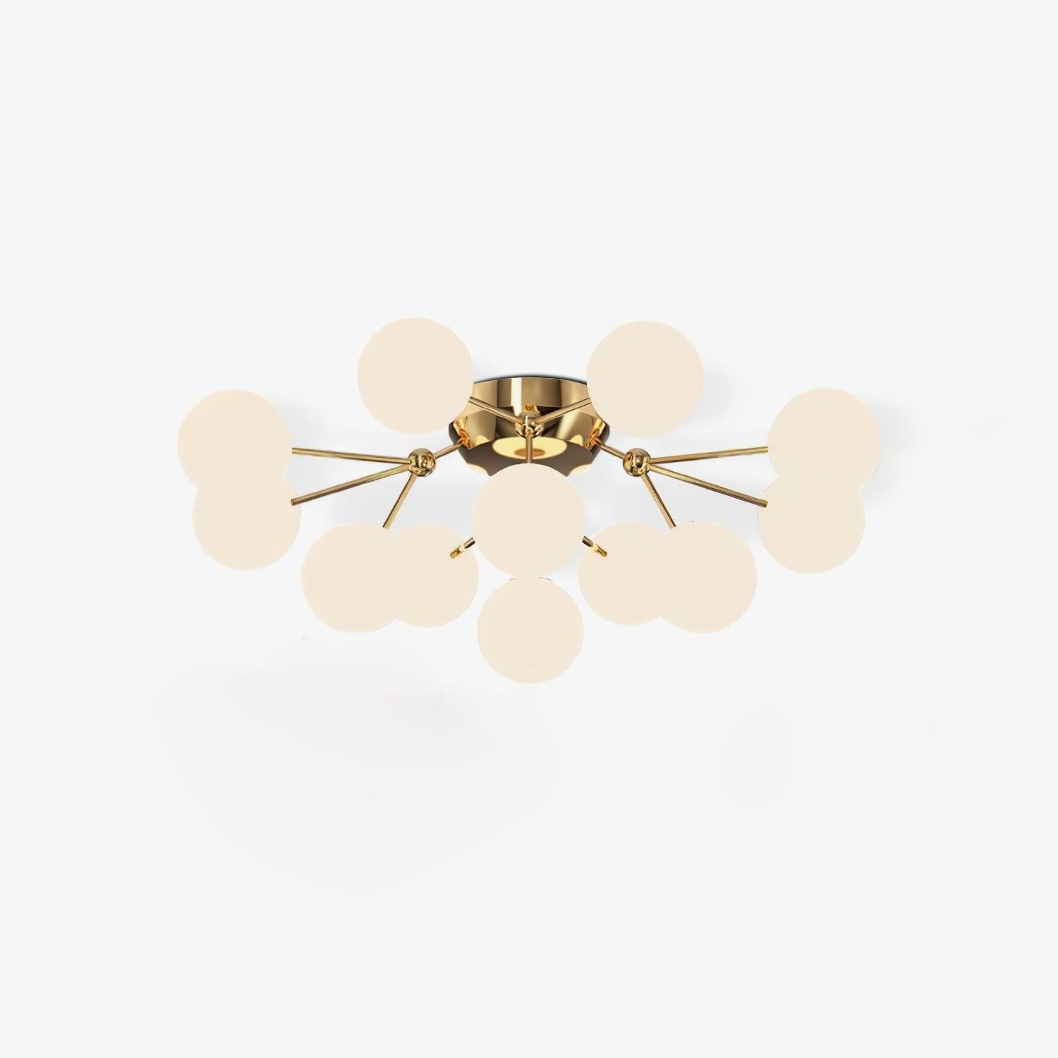 Olivia Luxury Glass Ceiling Lamp - Lamp Outdoor