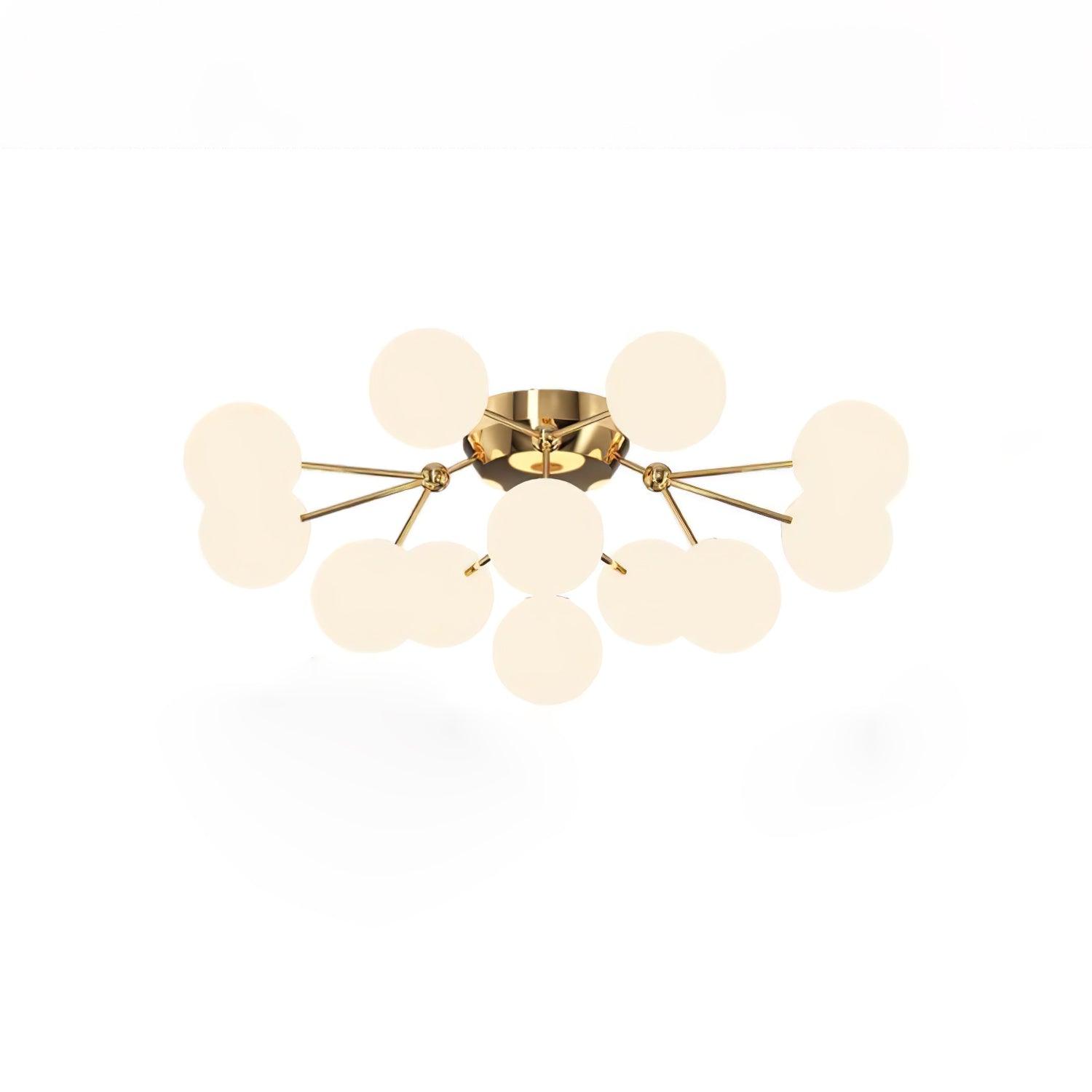 Olivia Luxury Glass Ceiling Lamp - Lamp Outdoor