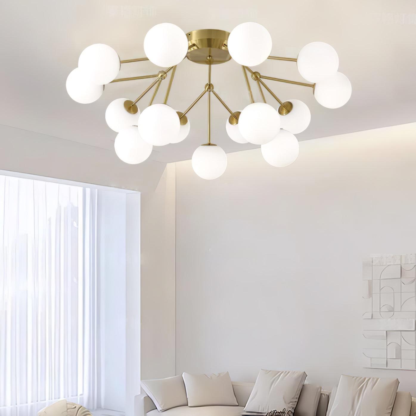 Olivia Luxury Glass Ceiling Lamp - Lamp Outdoor