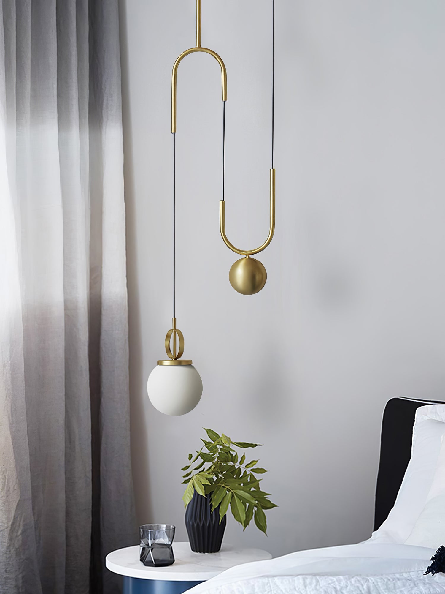 Glass Ball Pendant Lamp - Lamp Outdoor
