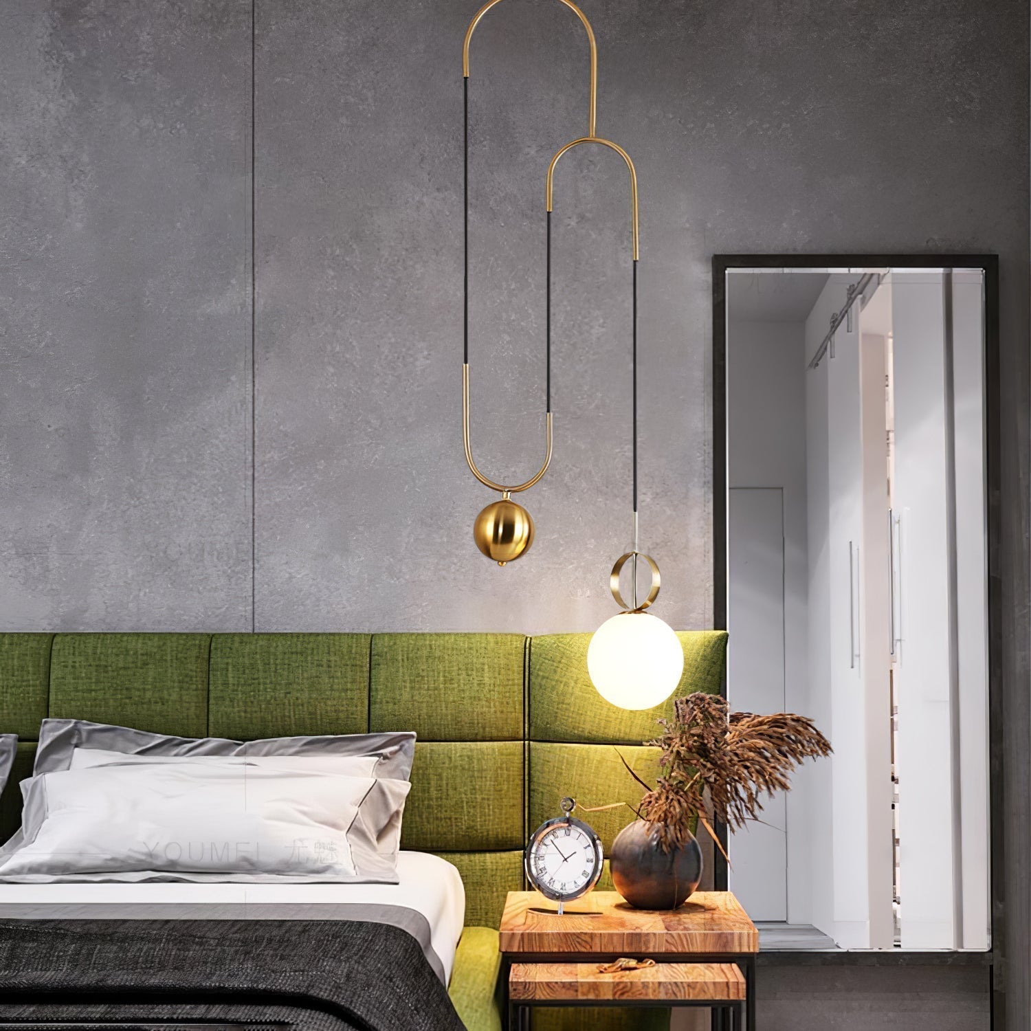 Glass Ball Pendant Lamp - Lamp Outdoor