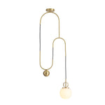 Glass Ball Pendant Lamp - Lamp Outdoor