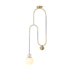 Glass Ball Pendant Lamp - Lamp Outdoor