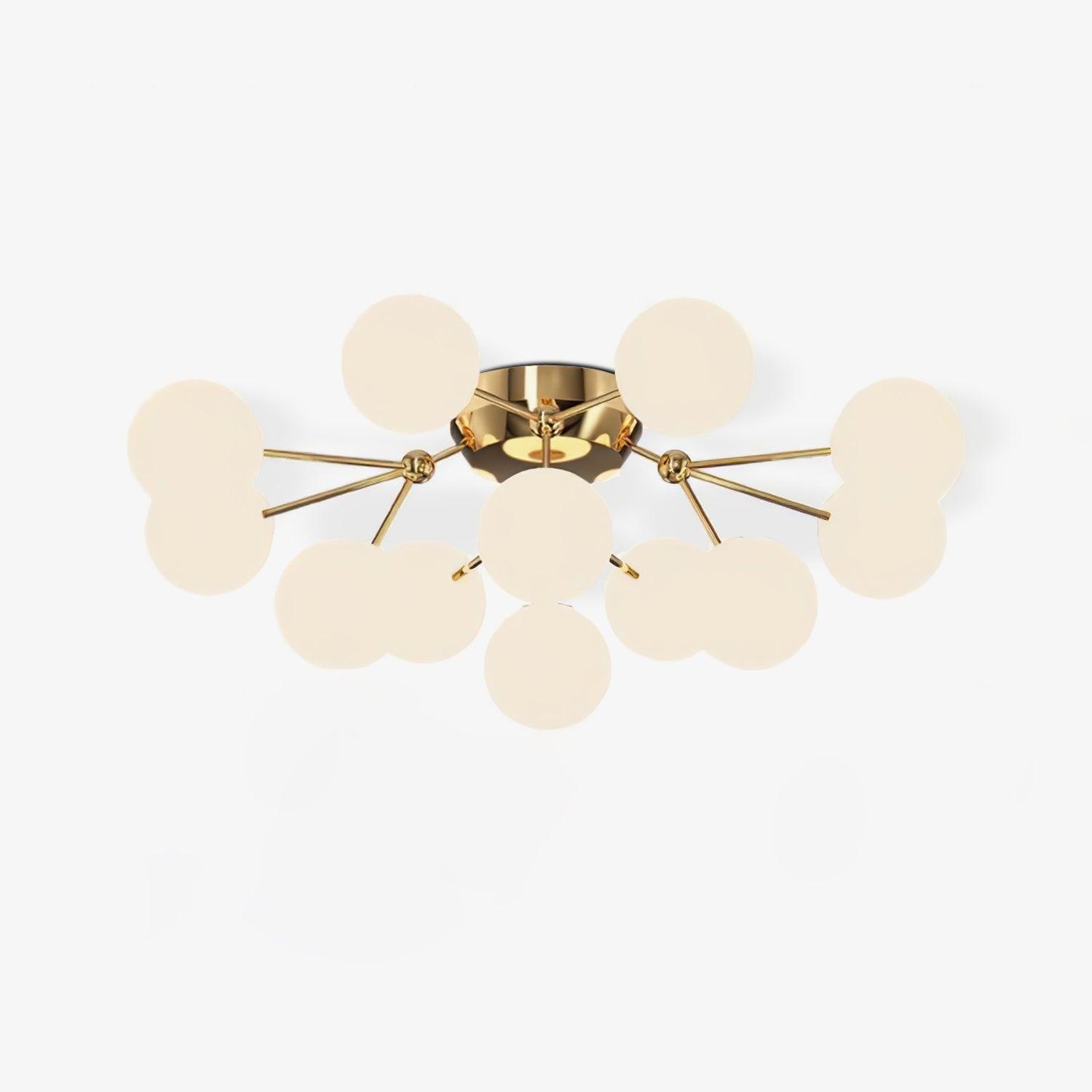 Olivia Luxury Glass Ceiling Lamp - Lamp Outdoor