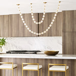 Pearlene Beaded Metal Chandelier - Lamp Outdoor