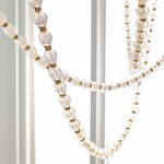 Pearlene Beaded Metal Chandelier - Lamp Outdoor