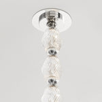 Pearlene Beaded Metal Chandelier - Lamp Outdoor