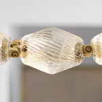 Pearlene Beaded Metal Chandelier - Lamp Outdoor