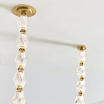 Pearlene Beaded Metal Chandelier - Lamp Outdoor