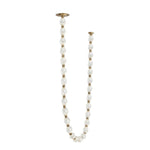 Pearlene Beaded Metal Chandelier - Lamp Outdoor