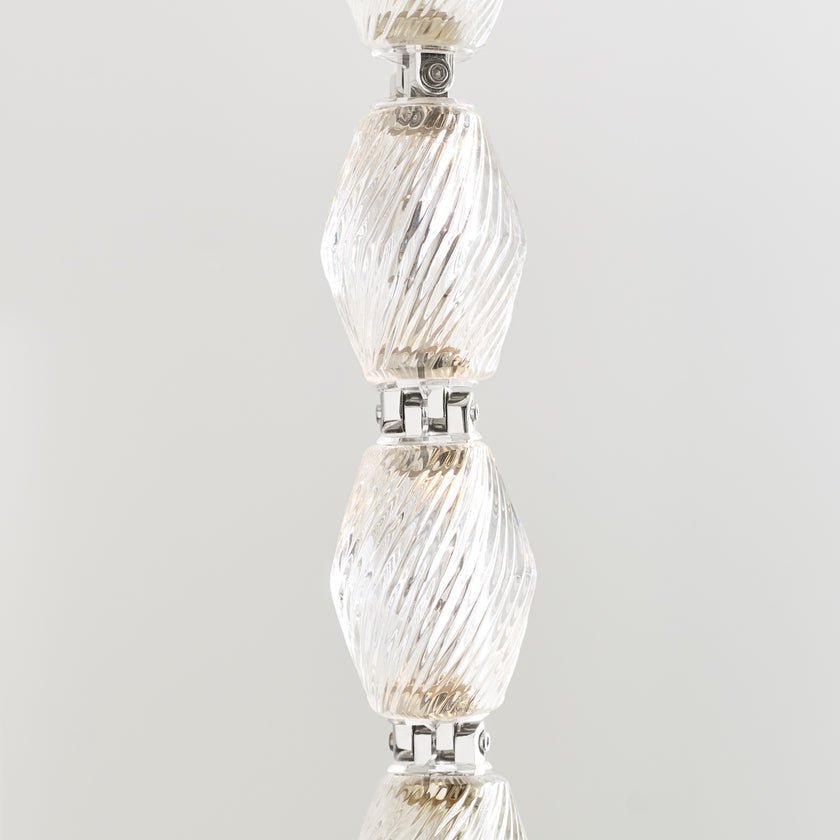 Pearlene Beaded Metal Chandelier - Lamp Outdoor