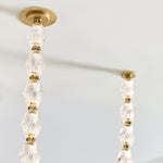 Pearlene Beaded Metal Chandelier - Lamp Outdoor