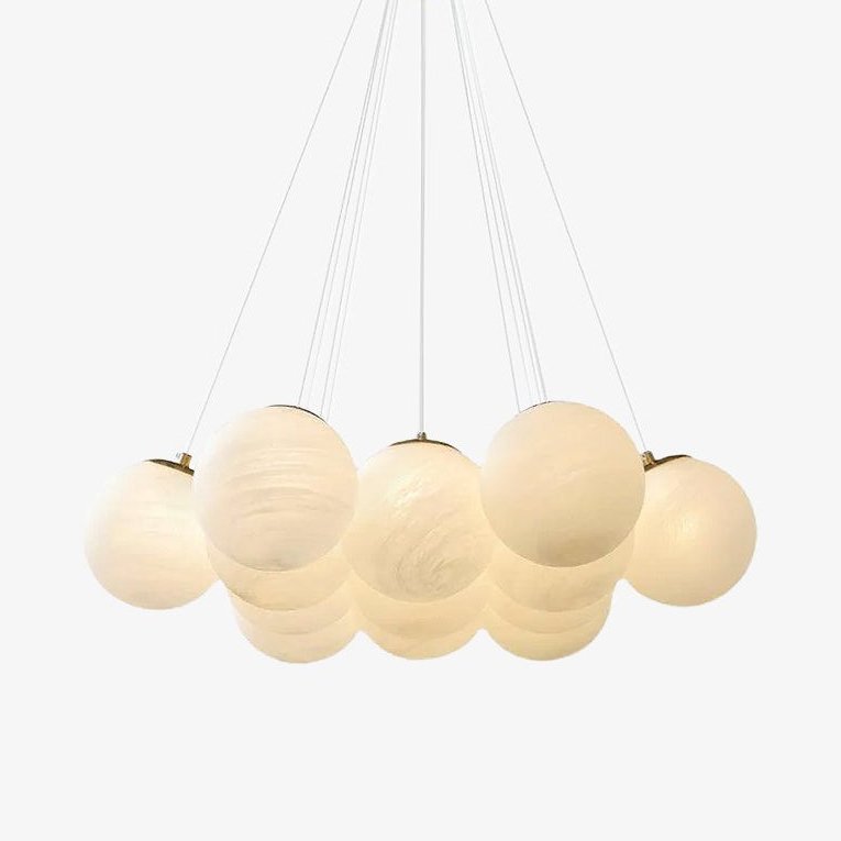 Glass Cluster Chandelier - Lamp Outdoor