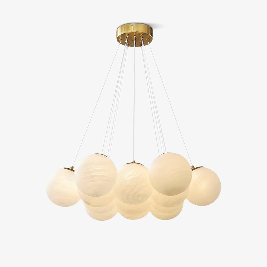 Glass Cluster Chandelier - Lamp Outdoor